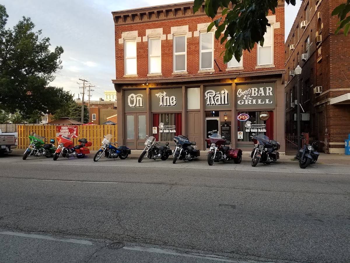 Menu at On the Rail Sports Bar and Grill, Quincy