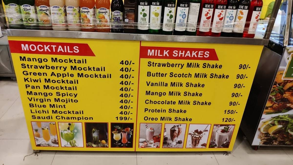 Menu at Pista House Shahalibanda, Hyderabad, 204132