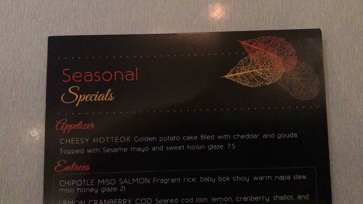 Menu at Ripe Eatery restaurant, El Paso, 910 E Redd Rd