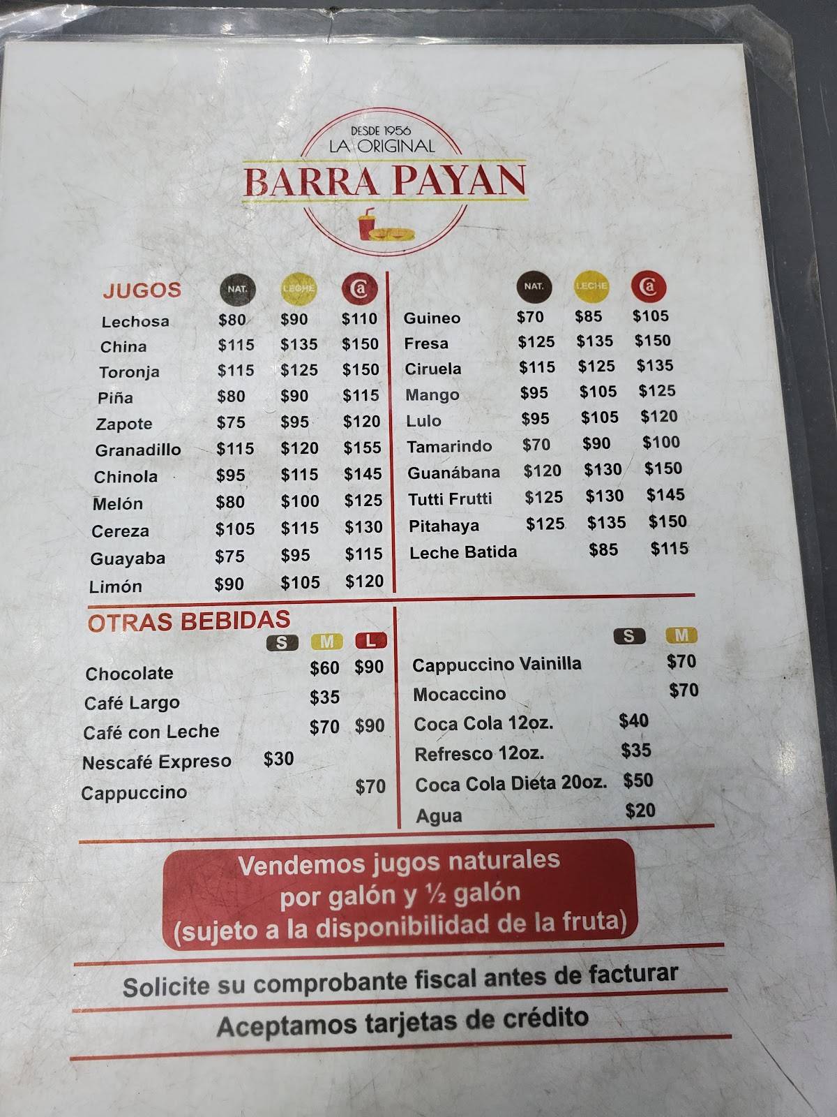 Carta de Barra Payán, Santo Domingo, Av. 30 de Marzo 140