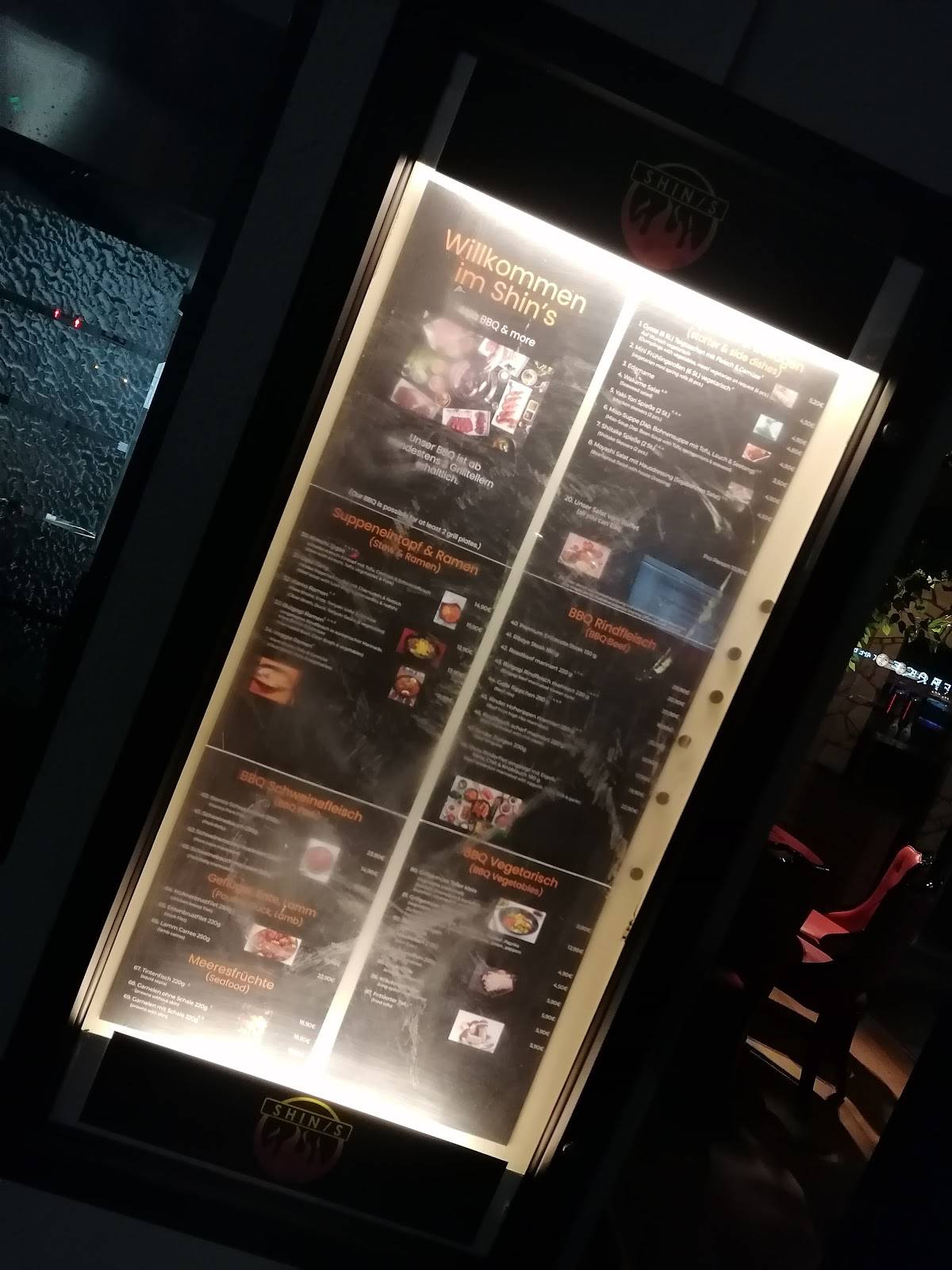 Speisekarte von Shin’s Asia BBQ & More, Braunschweig