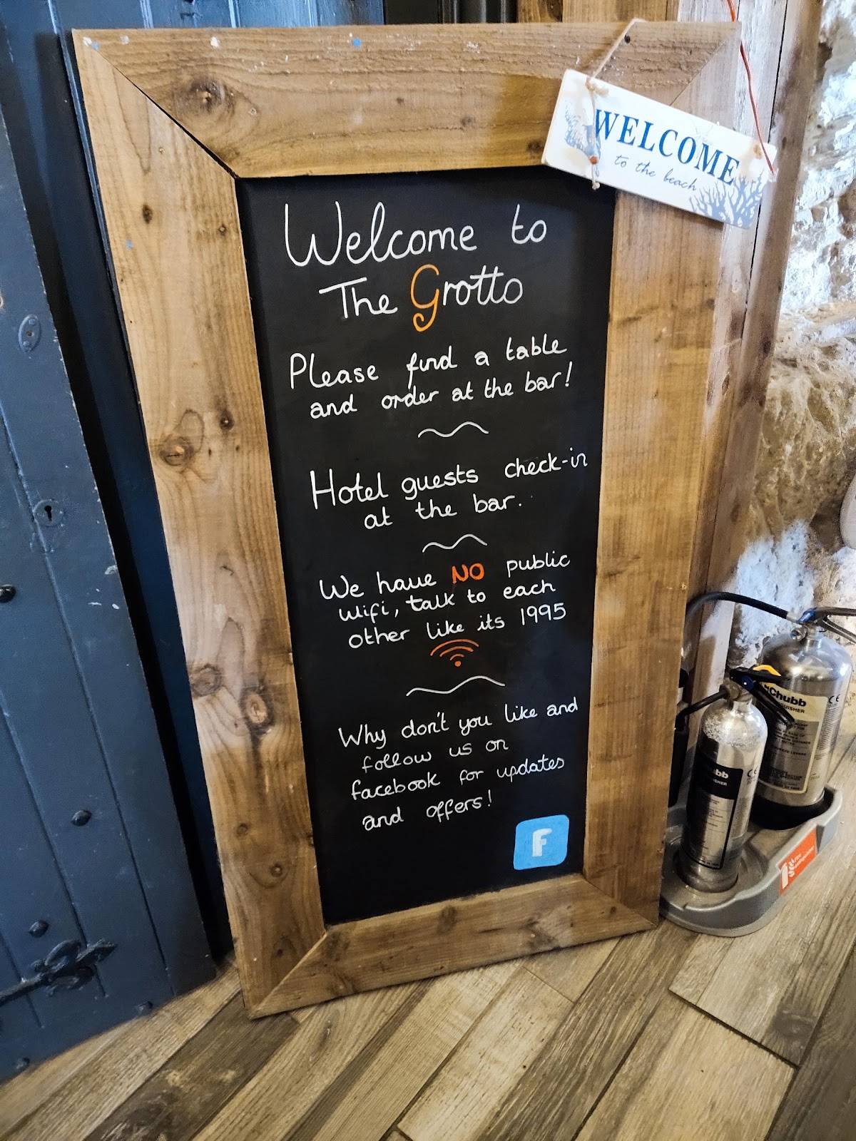 Menu at Marsden Grotto pub & bar, South Shields