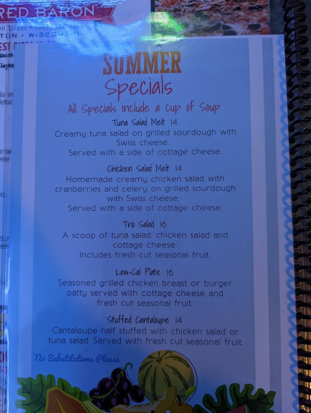 Menu at 2 Brothers Pub and Grill, Edgerton