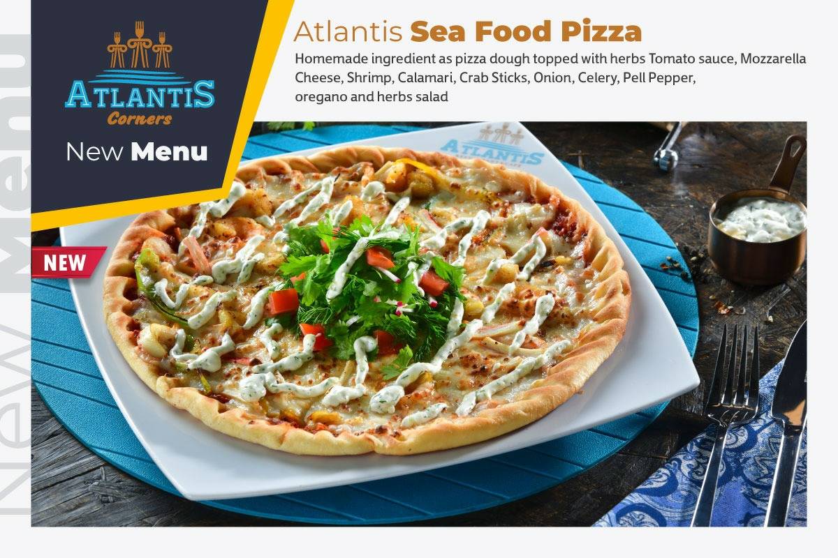 Menu au Atlantis Corners Restaurant & Cafe, Le Caire, Abdulaziz Al Saud