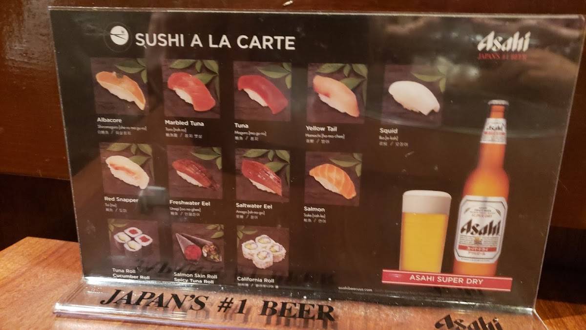 Menu at Sorabol Korean Restaurant, Honolulu