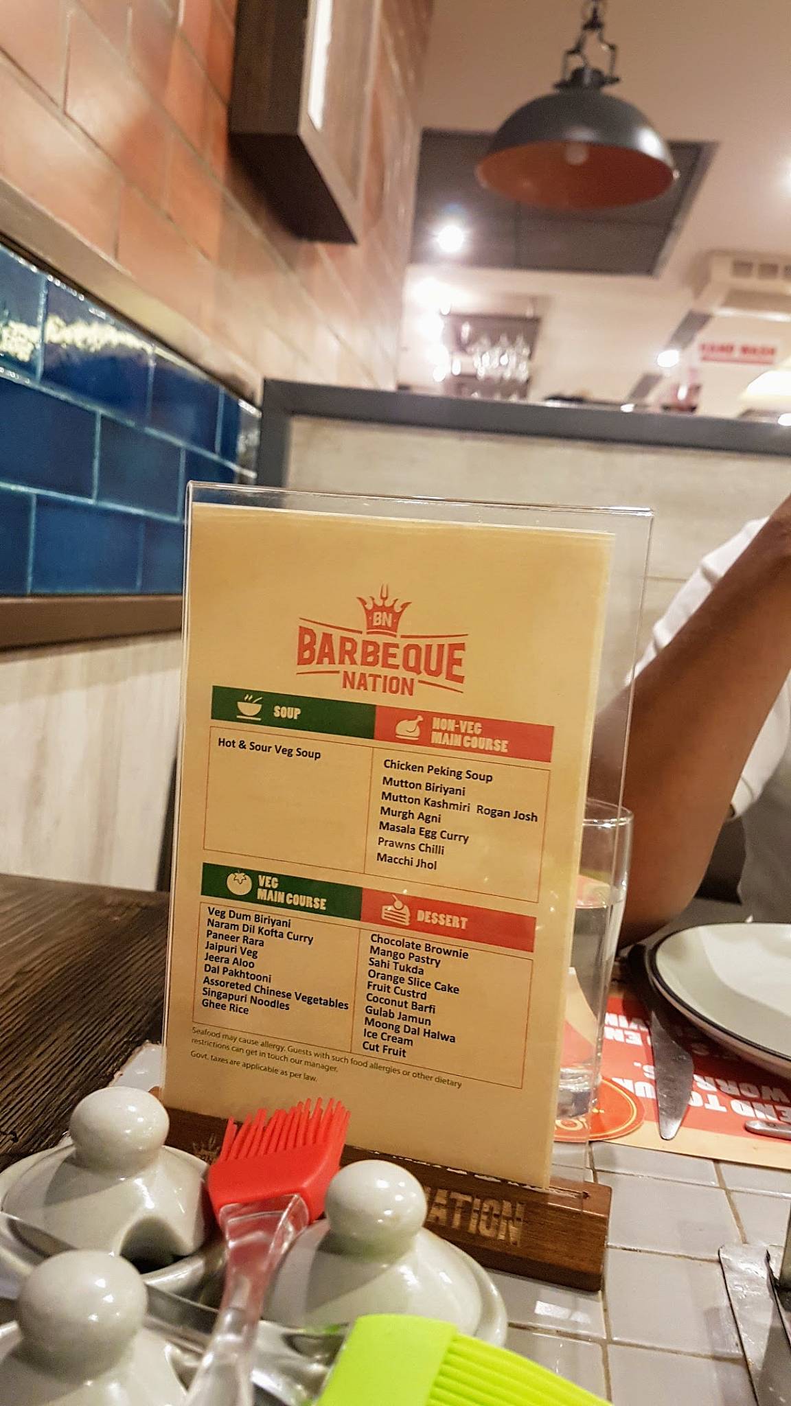 Menu at Barbeque Nation 3rd Floor Phoenix United Mall Lucknow, Lucknow
