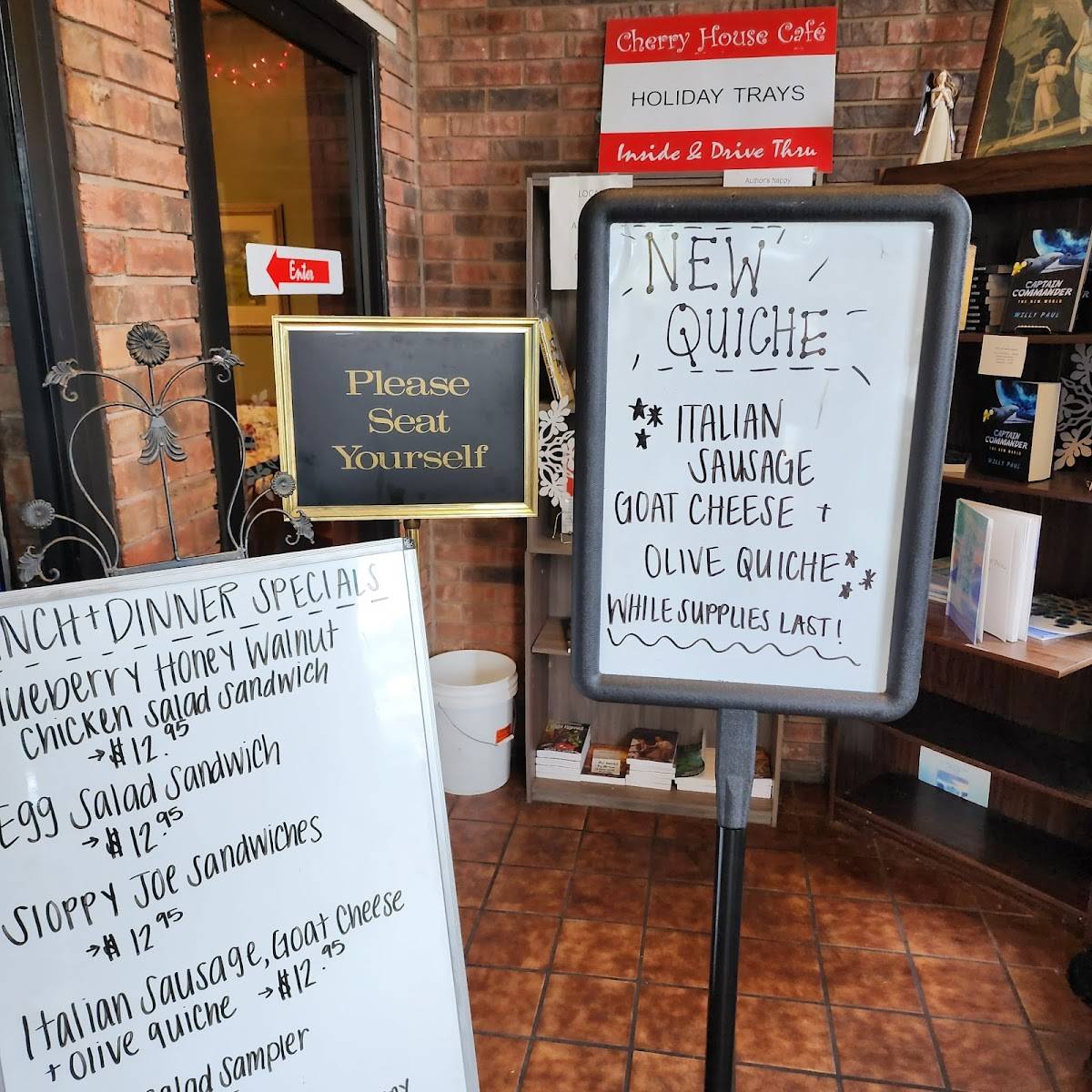 Menu at Cherry House Cafe, Beavercreek, Meadow Bridge Dr