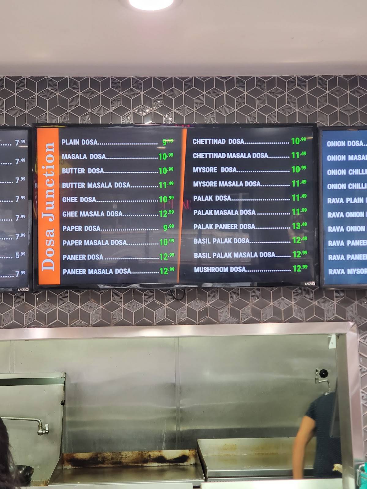 Menu at Dosa House Pure Vegetarian Indian Food restaurant, Bellevue