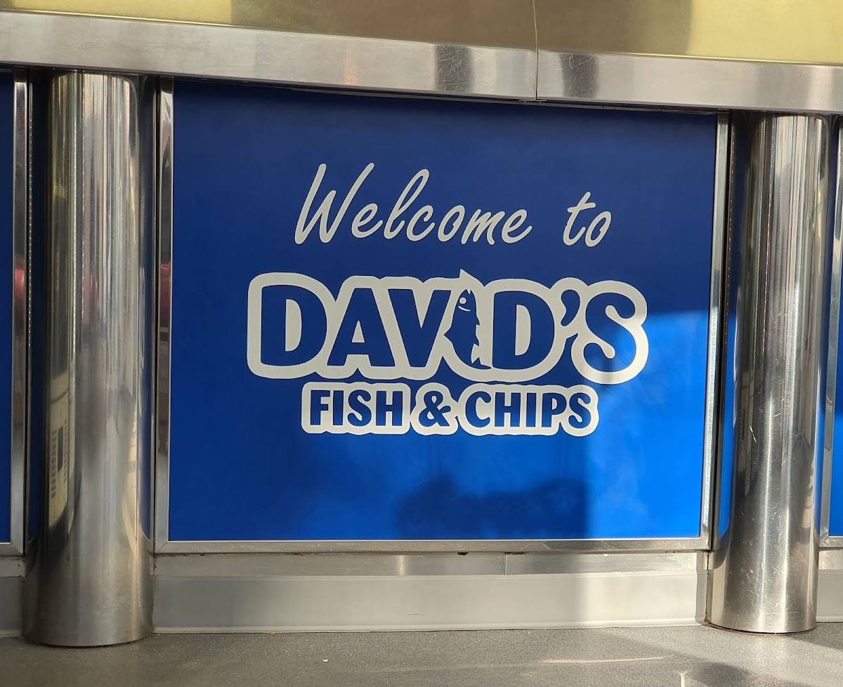 Menu at David's Fish & Chips fast food, Brixham