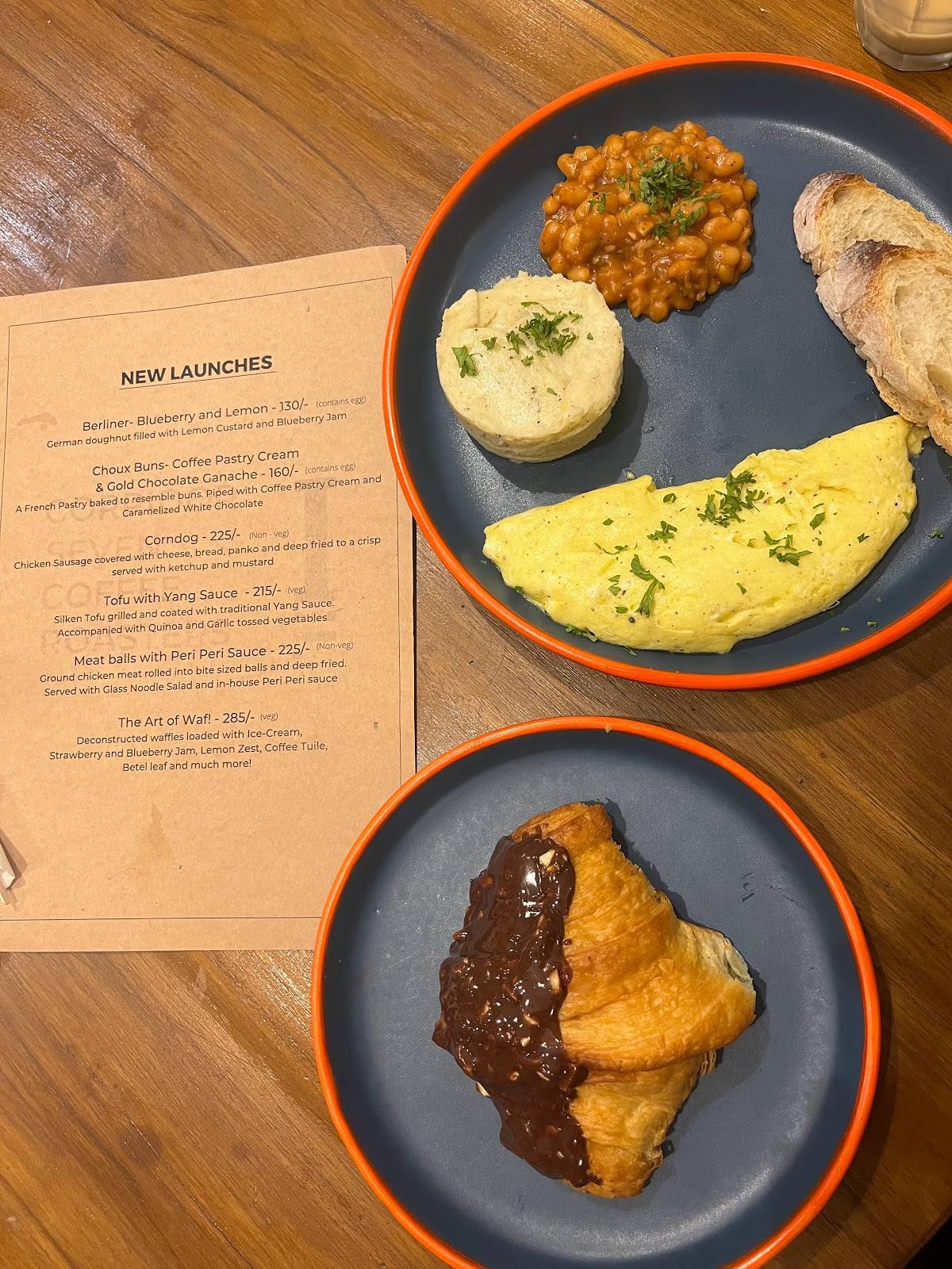Menu at Corridor Seven Coffee Roastery/Standing Room, Nagpur