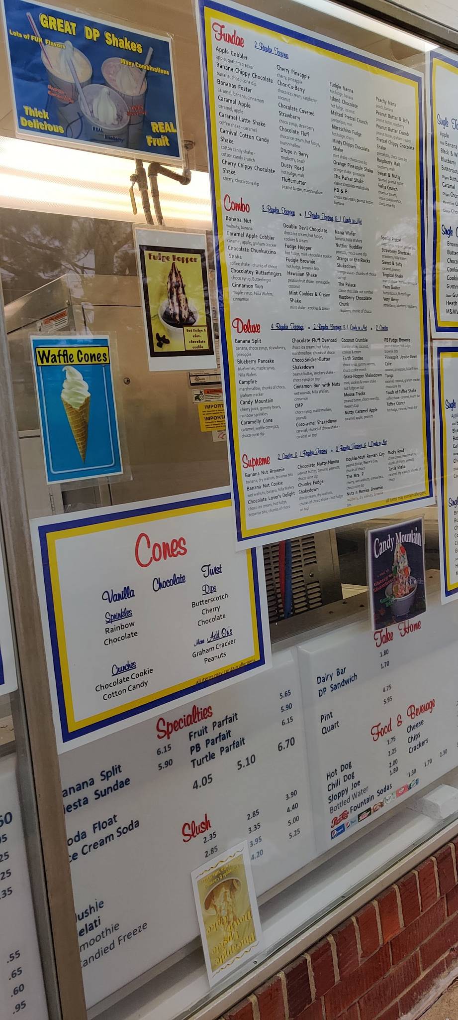 Menu at Dairy Palace fast food, New Castle