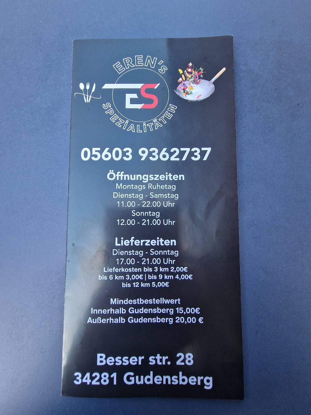 Speisekarte Von Eren s Spezialit ten Pub Bar Gudensberg speisekarte-von-eren-s-spezialit-ten-pub-bar-gudensberg