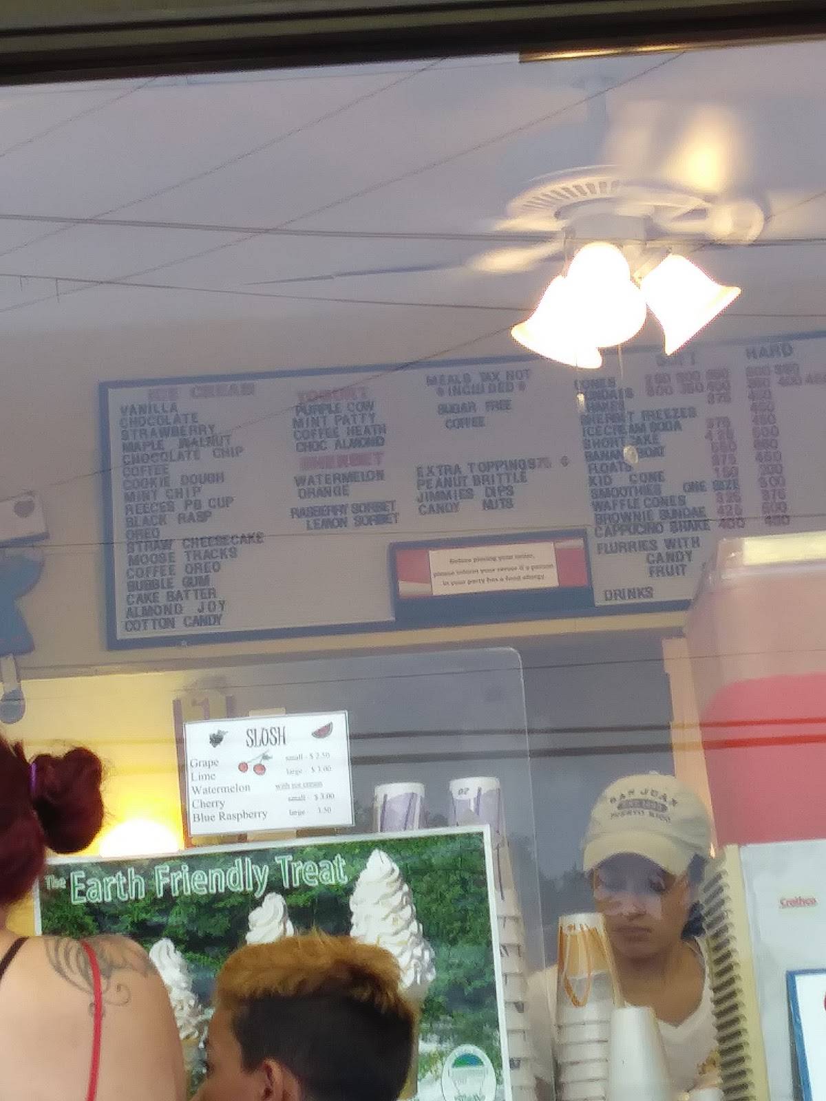 Menu at Carol's Dairy Bar, Fitchburg