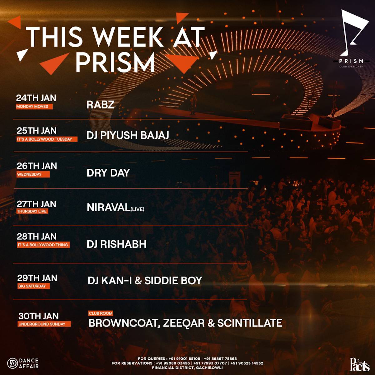 Menu at Prism Club & Kitchen, Hyderabad