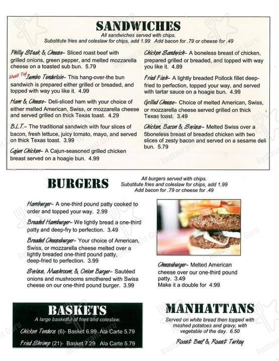 Menu at Laycoff's Tavern pub & bar, Fort Wayne