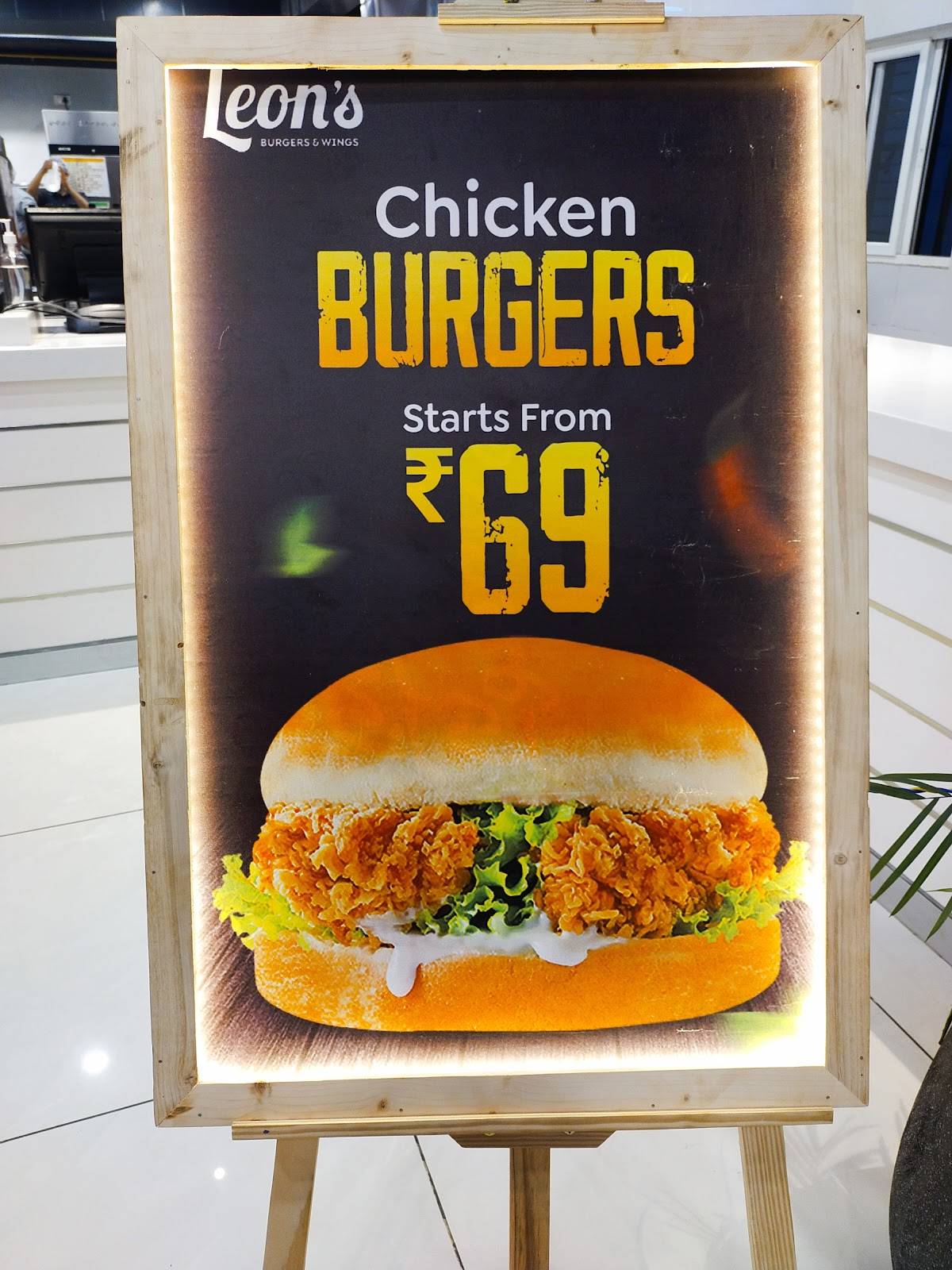 Menu at Leon's Burgers & Wings Kalidasa Road, Mysuru