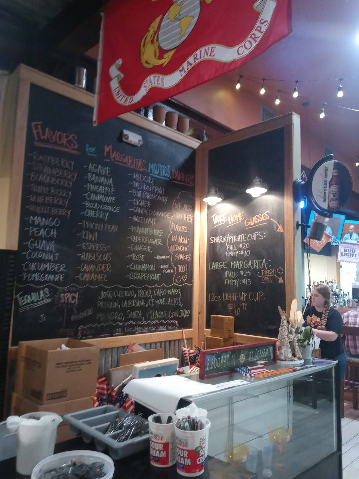 Menu at Marguerita Grill pub & bar, Homosassa, W Halls River Rd