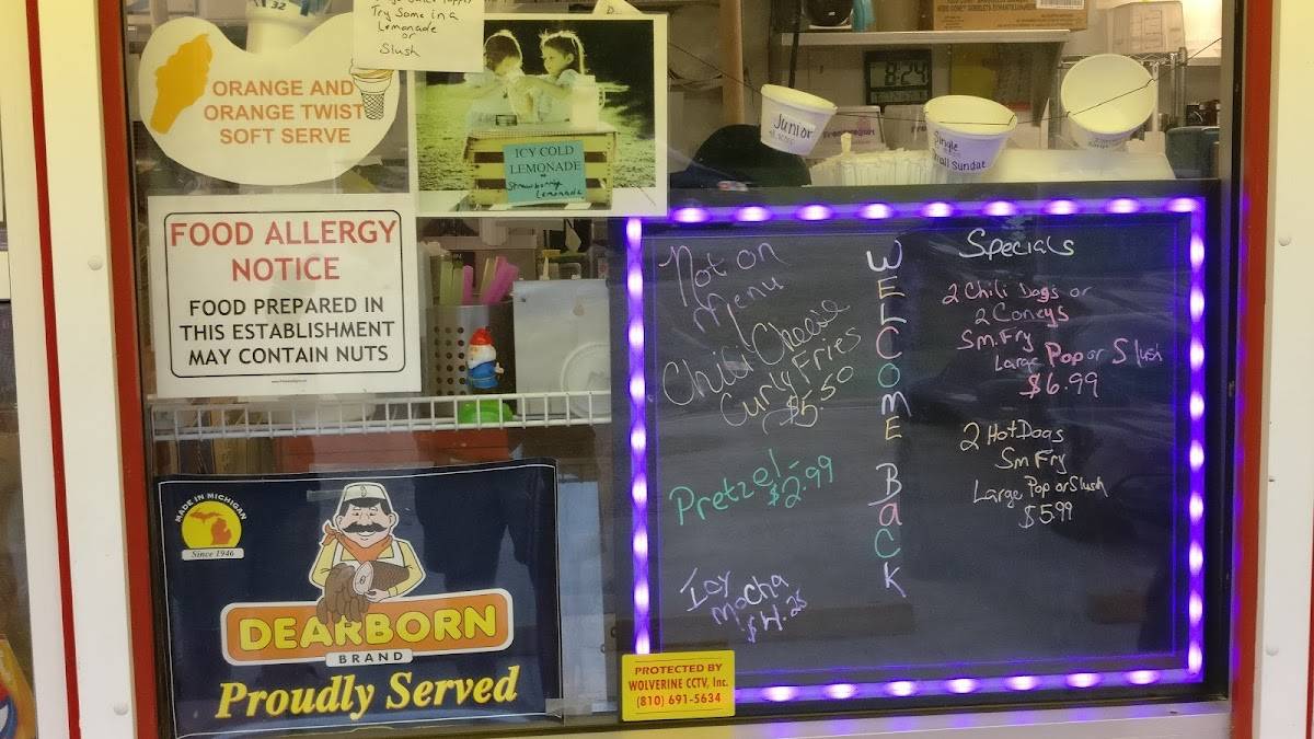 Menu at Otisville Dairy Delight and Taco Hut, Otisville