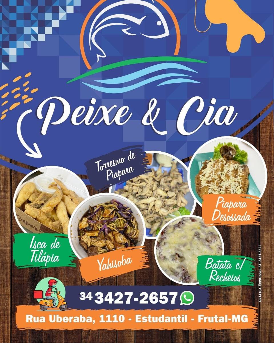 Menu em Peixe e Cia pub & Bar, Frutal