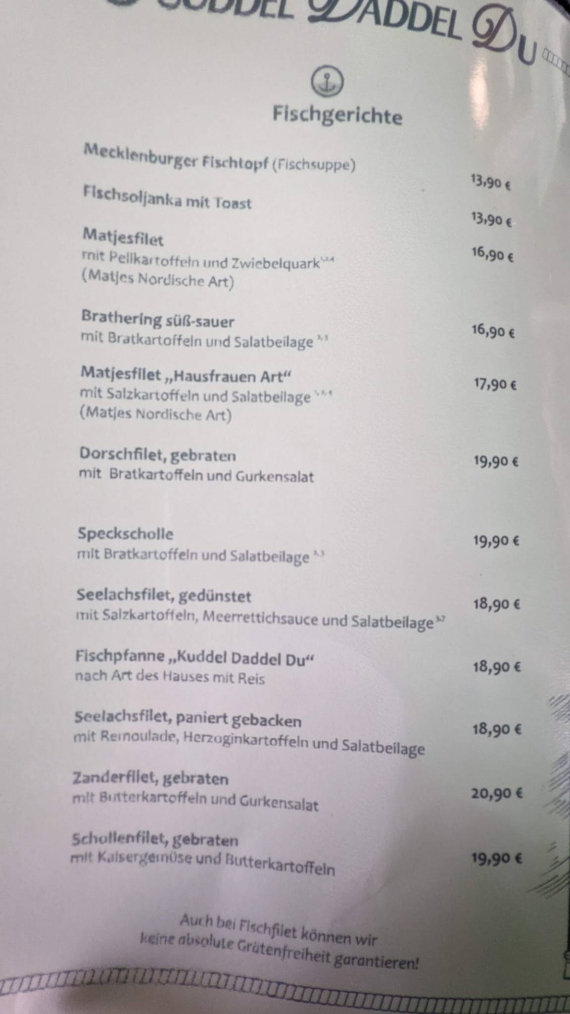 Eintrittspreise Kuddeldaddeldu