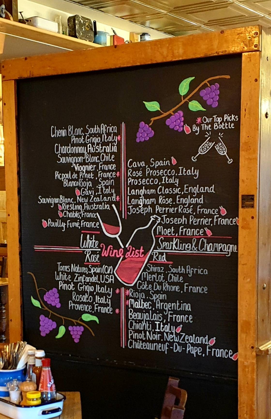 Menu at The pub & bar, Poole