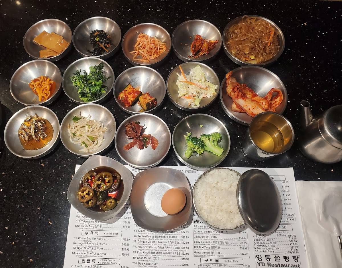 Menu at YD Tofu House Restaurant, Sacramento, Freeport Blvd