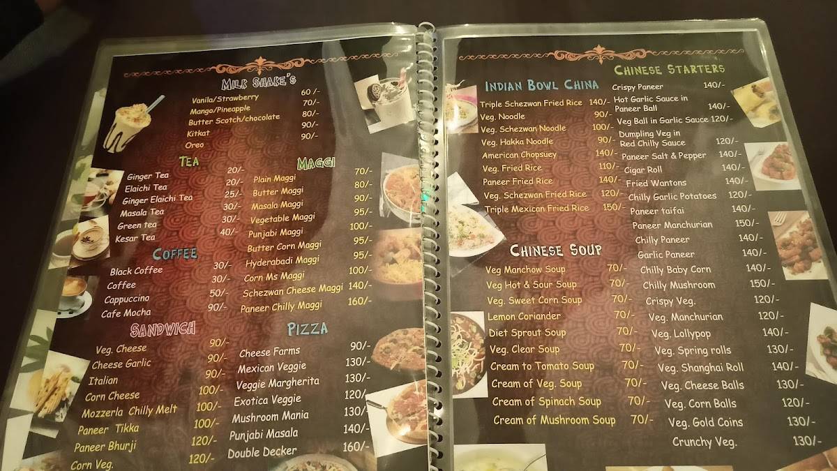 Menu at hey mama cafe & restaurant, Raipur