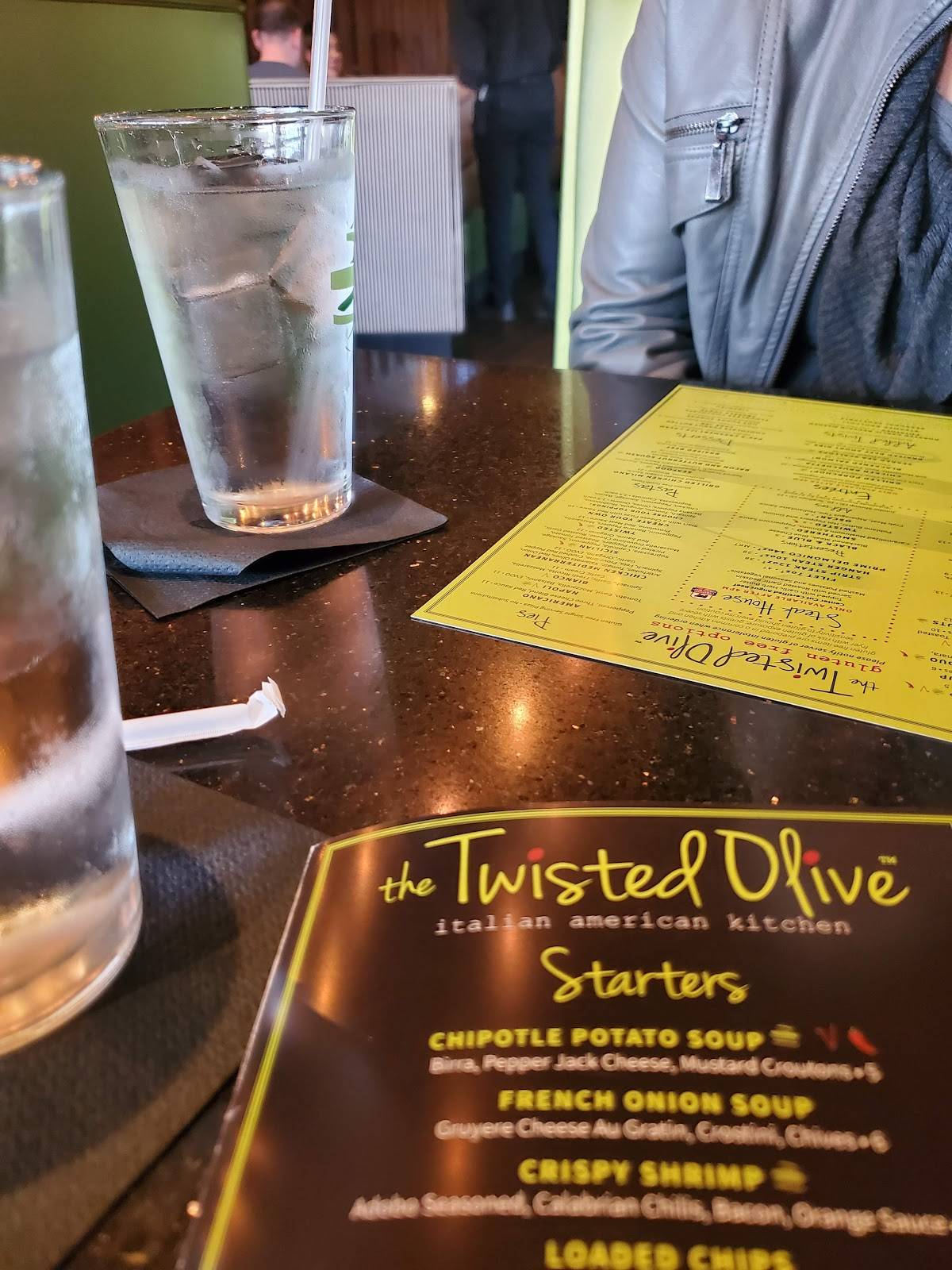 Menu at The Twisted Olive pub & bar, Green