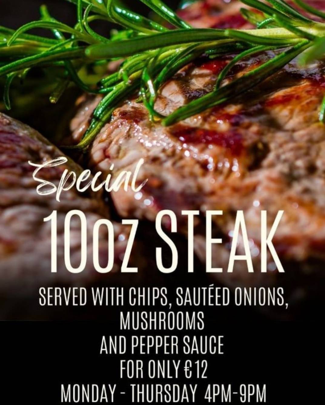 Menu at The Riverside Celbridge pub & bar, Celbridge