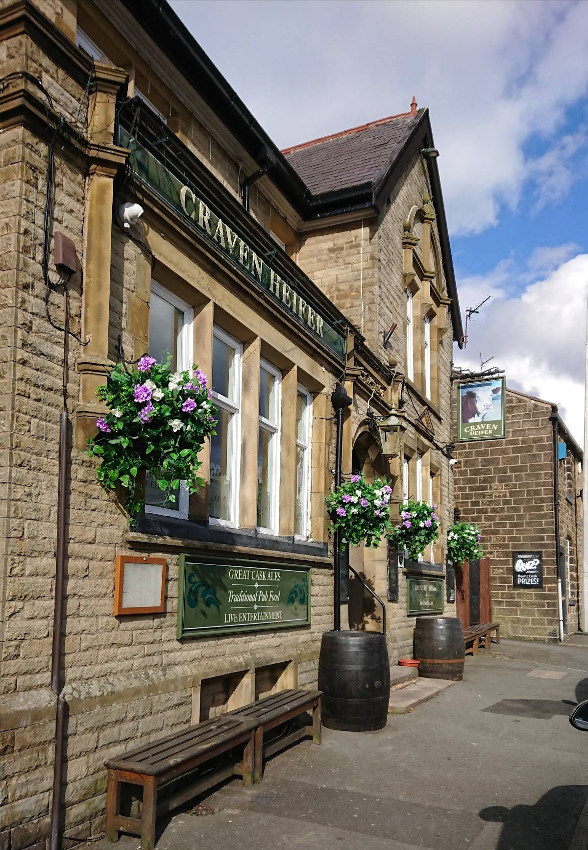 Menu at Craven Heifer pub & bar, Burnley