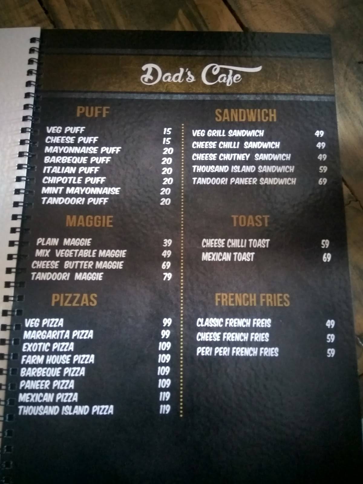 Menu at DAIRY DEN, Vadodara, Shop No 2