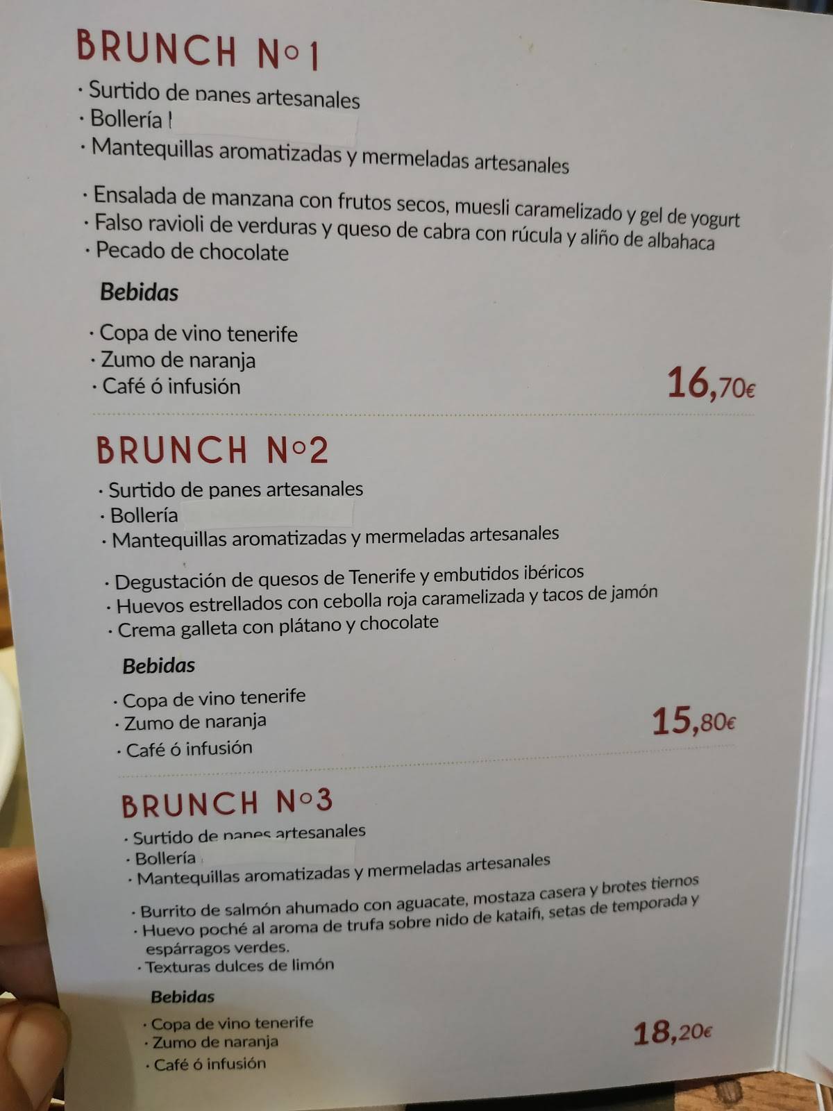 Carta De Restaurante Xarko Casa Del Vino El Sauzal 0041