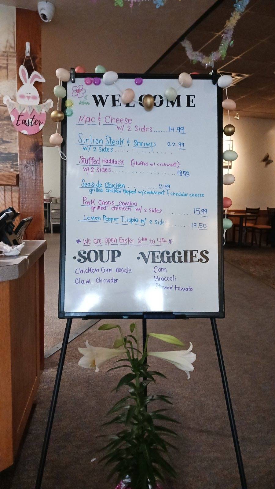 Menu at Enola Family Restaurant, Enola