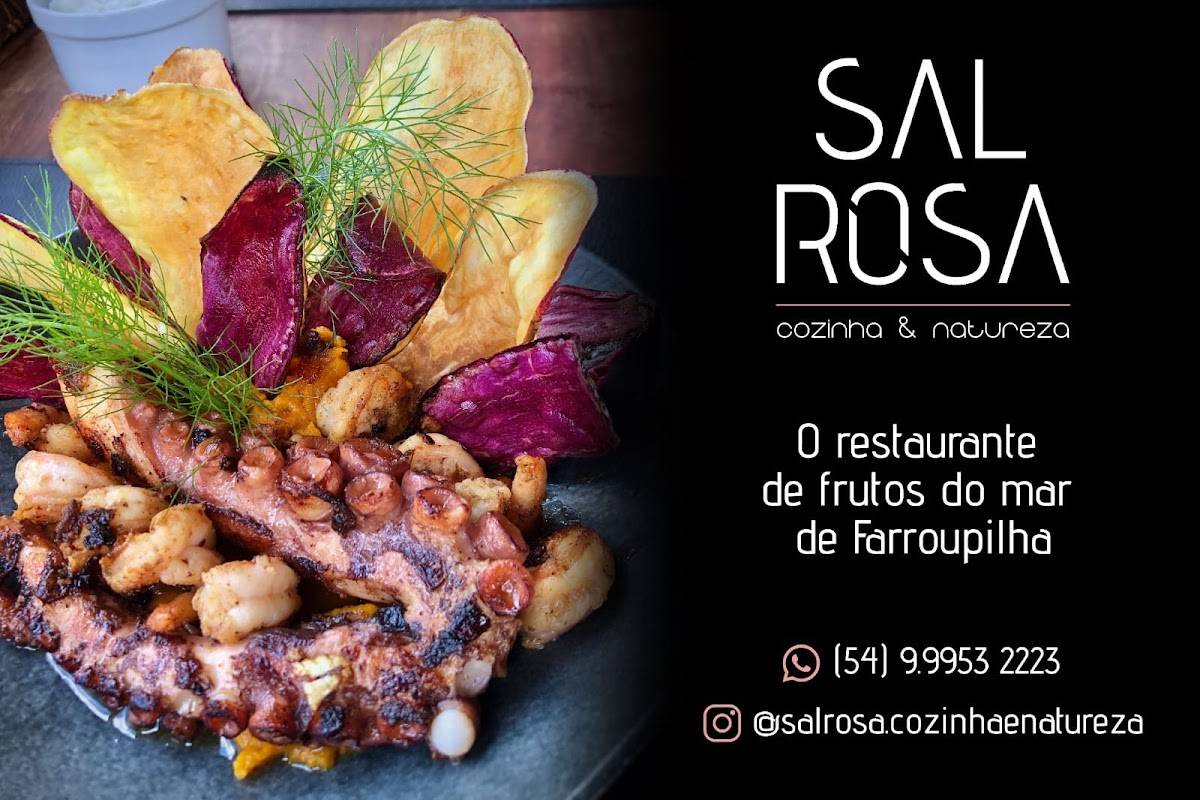 Menu em Sal Rosa Cozinha e Natureza restaurante, Farroupilha