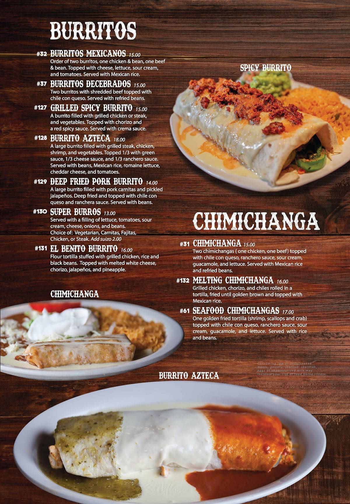 Menu at Fiesta Jalapenos restaurant, North Ridgeville, Center Ridge Rd