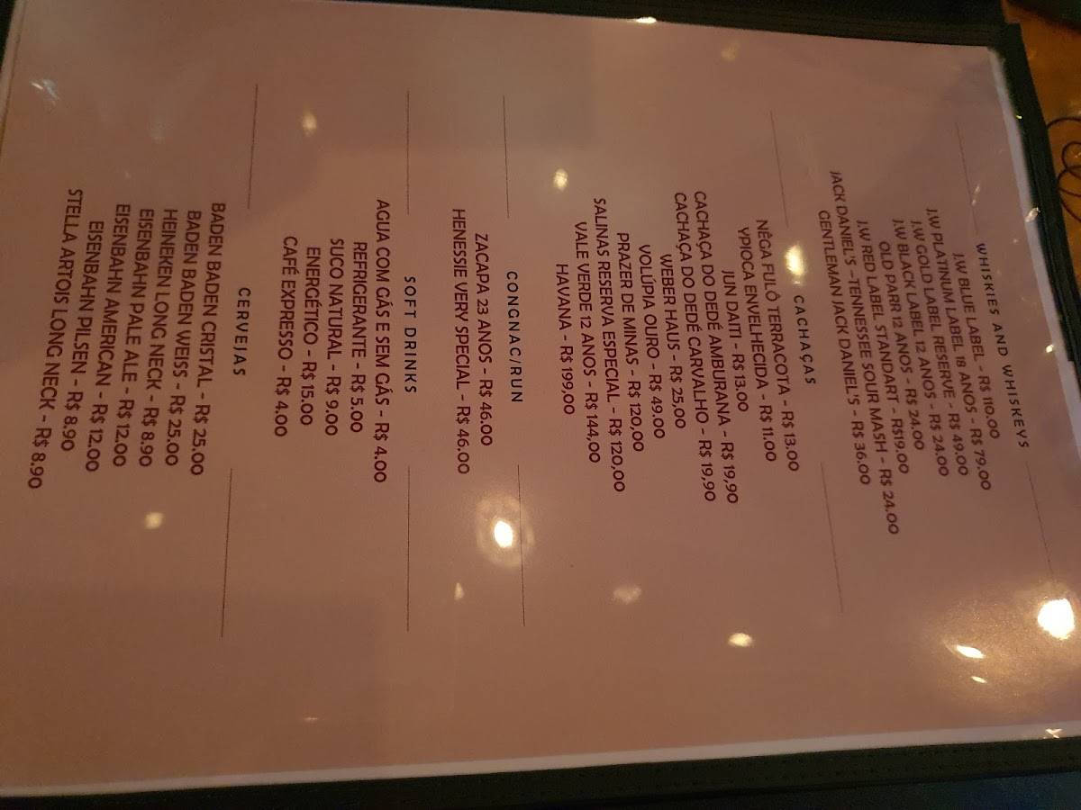 Menu Em Marinara Pizzaria Restaurante Manaus Rua Rio Jutaí 708