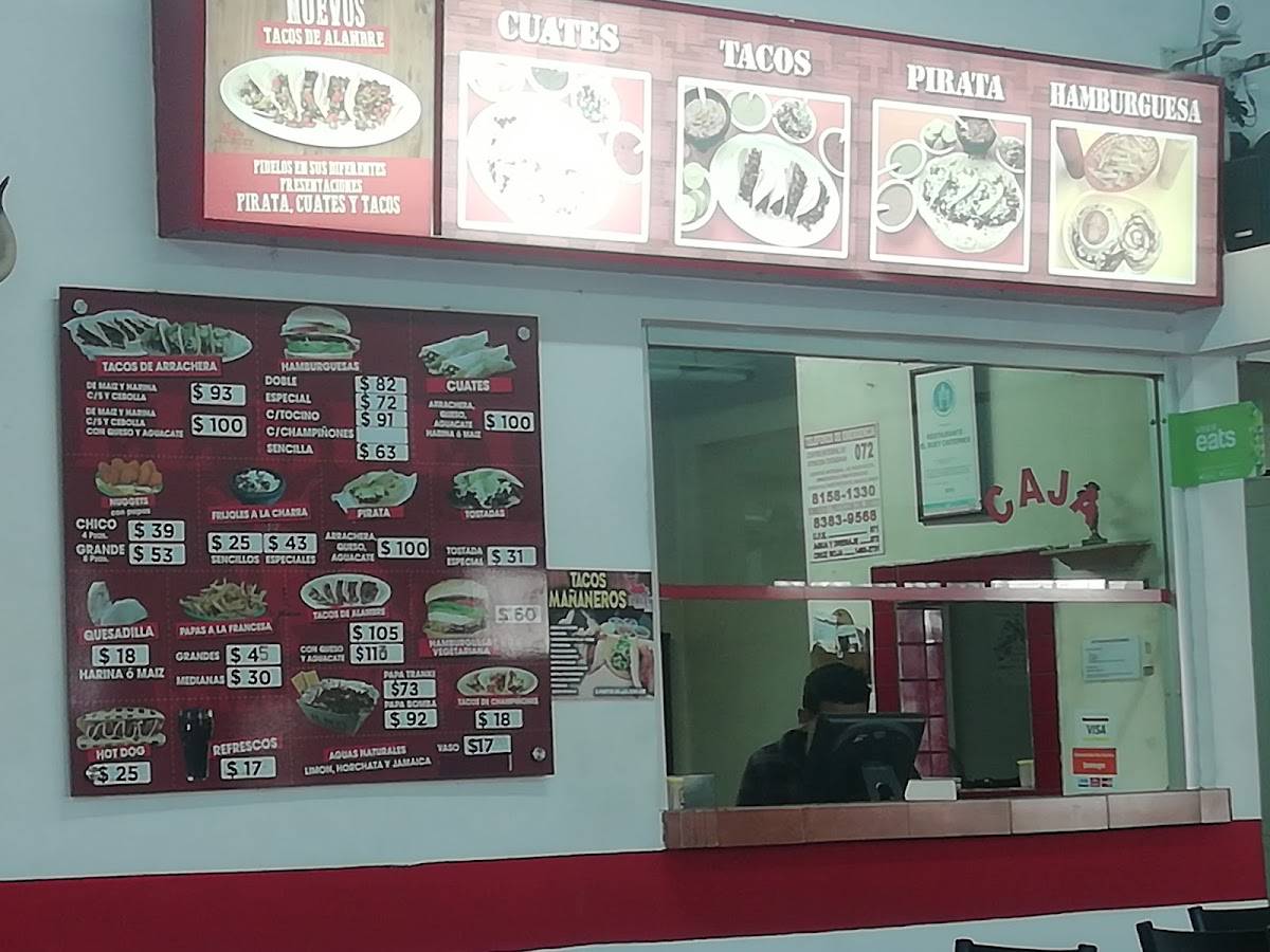 Carta del restaurante Tacos El Buey, Monterrey, Av Fundidora 600