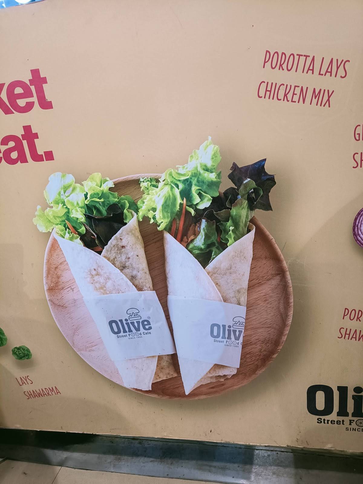 Menu at Olive street food cafe, Mangaluru