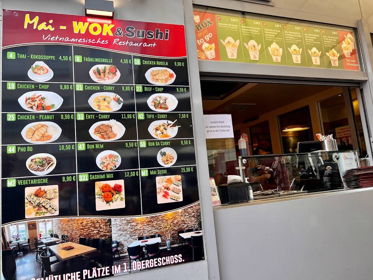 Speisekarte Von Mai Wok Grill Restaurant Trier