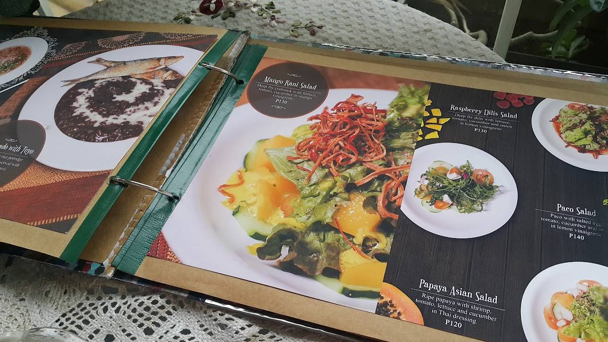 Menu at Myons Cuisine restaurant, Quezon City