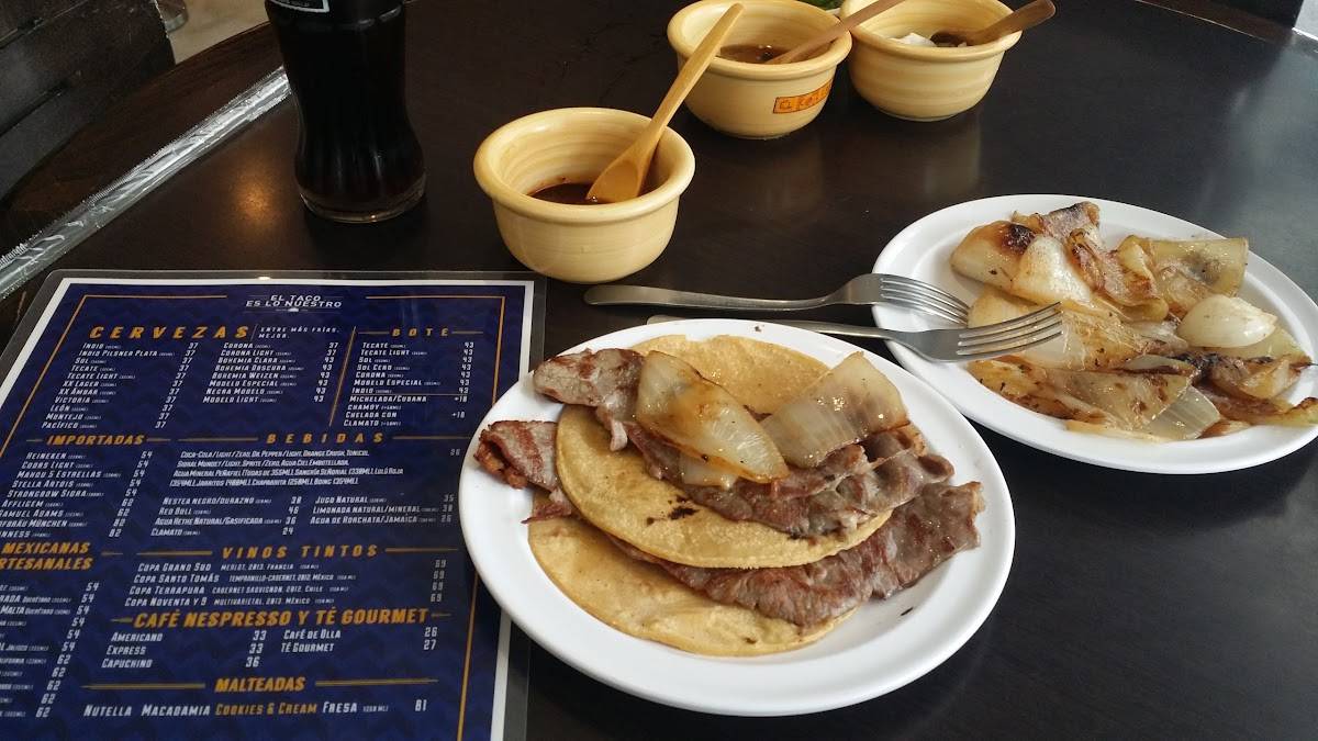 Menu At Taquería El Califa Condesa Restaurant Ciudad López Mateos Cda