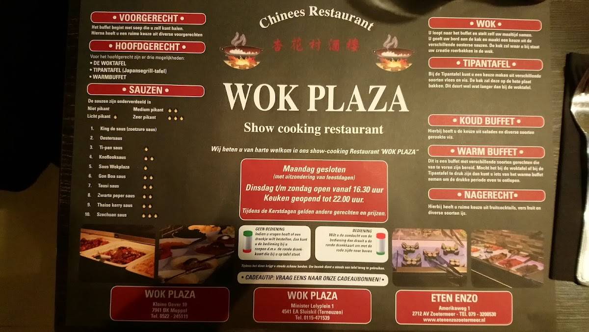 Speisekarte Von Wok Plaza Sluiskil