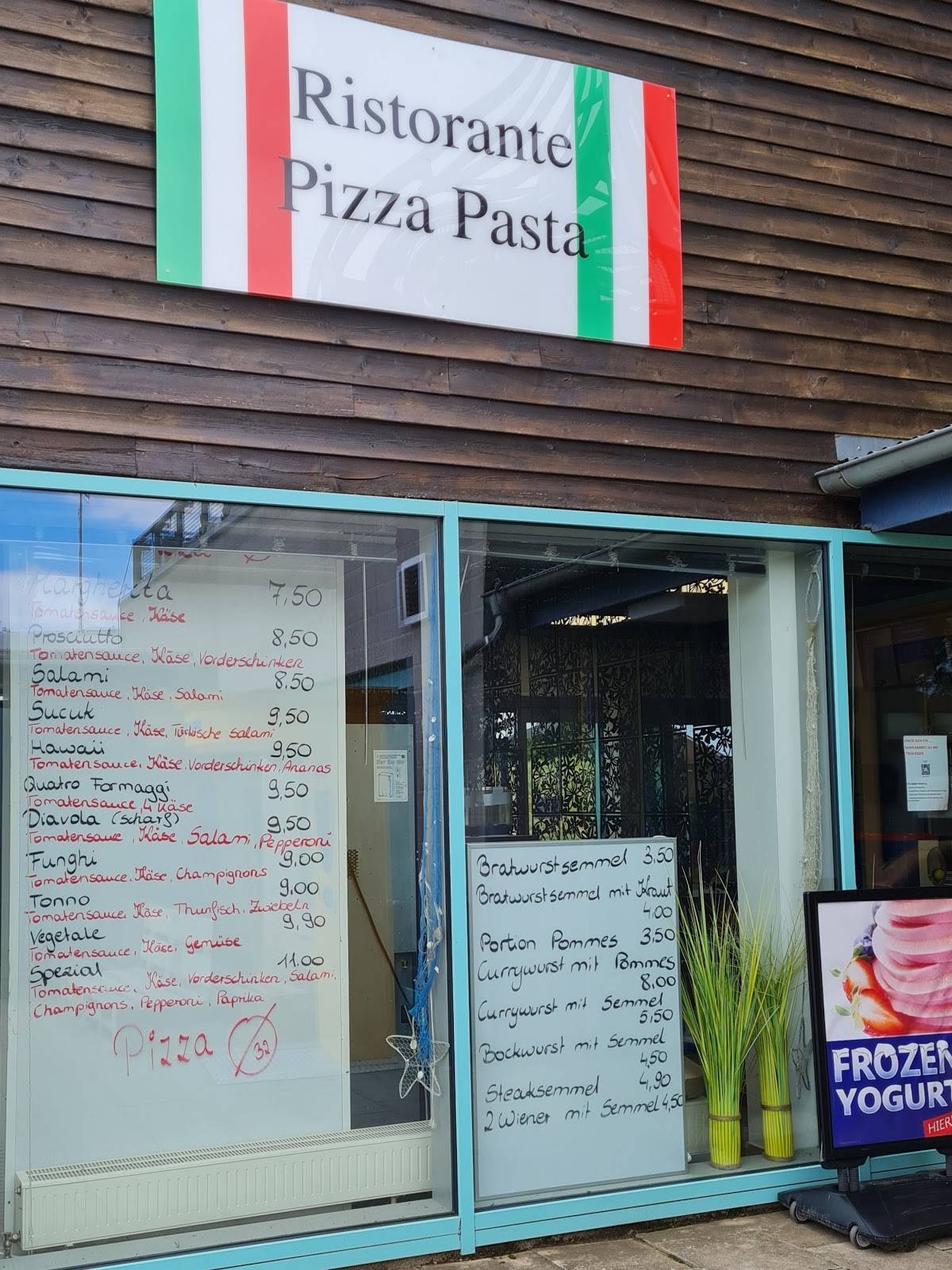 Ristorante Pizzeria "Zum Yachthafen" Speisekarte