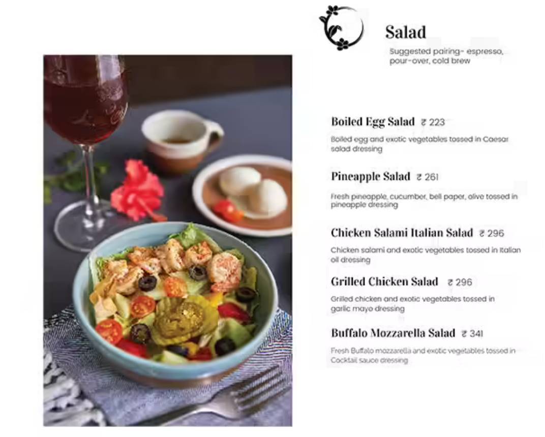 Menu at Roastery Coffee House Noida, Noida