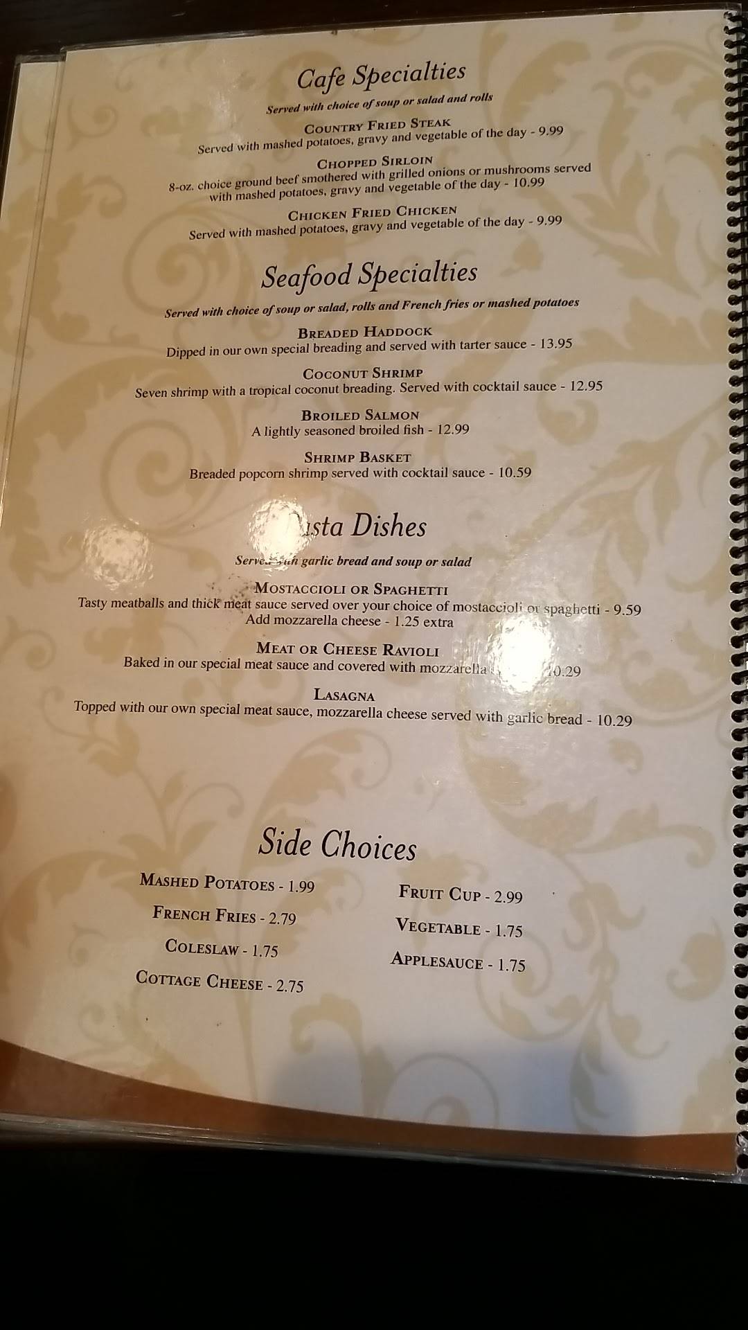 Menu at Dearborn Cafe, Sandwich