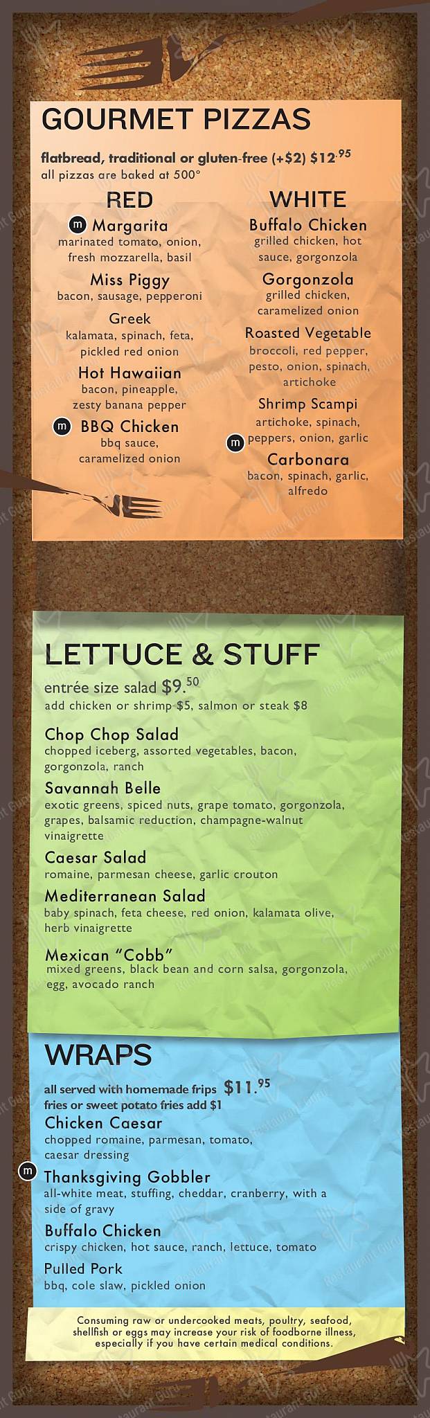 Menu at The Mick pub & bar, Holyoke