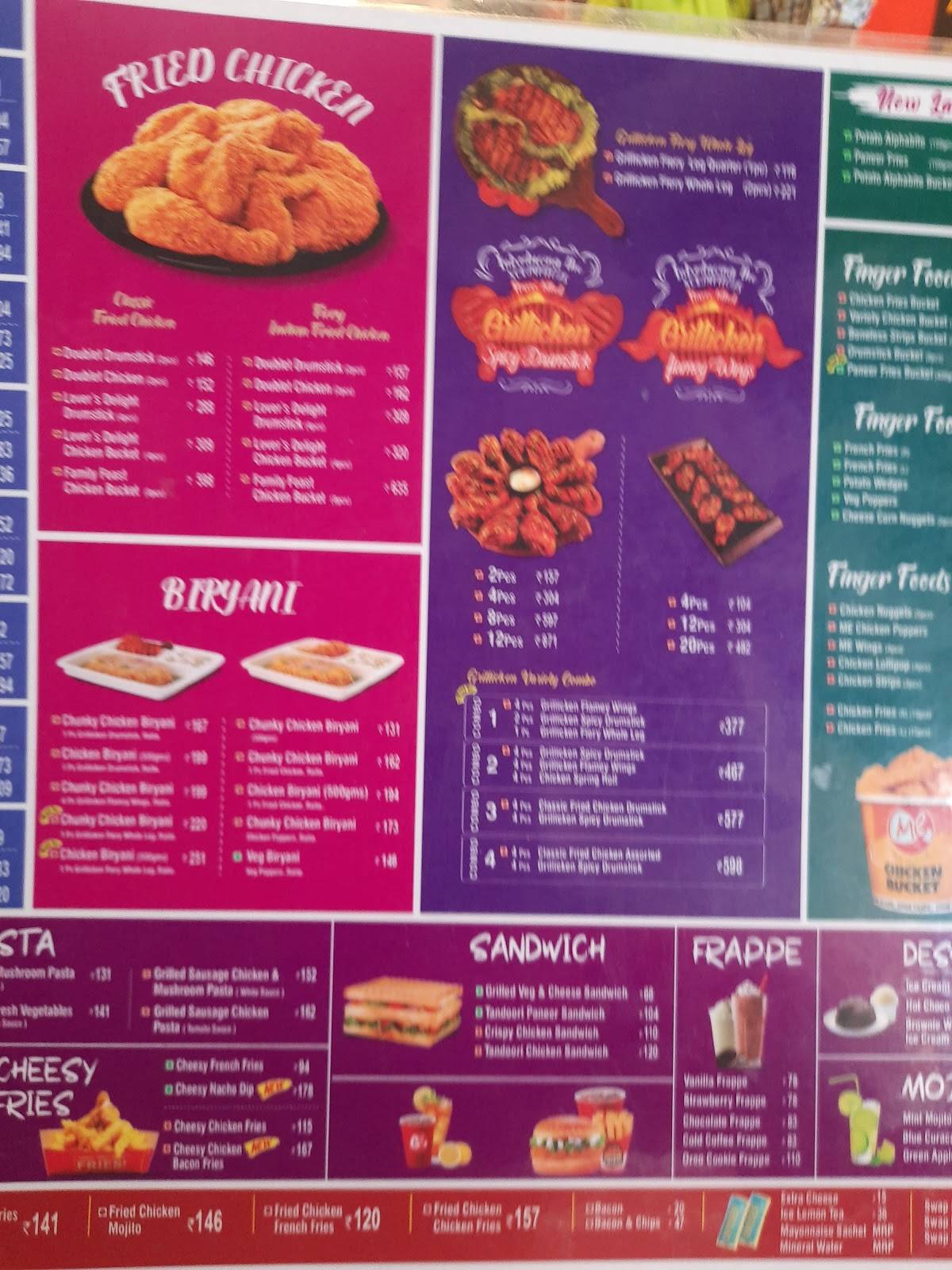 Menu at Meat and Eat, Theni, ward no15Boothipuram Road