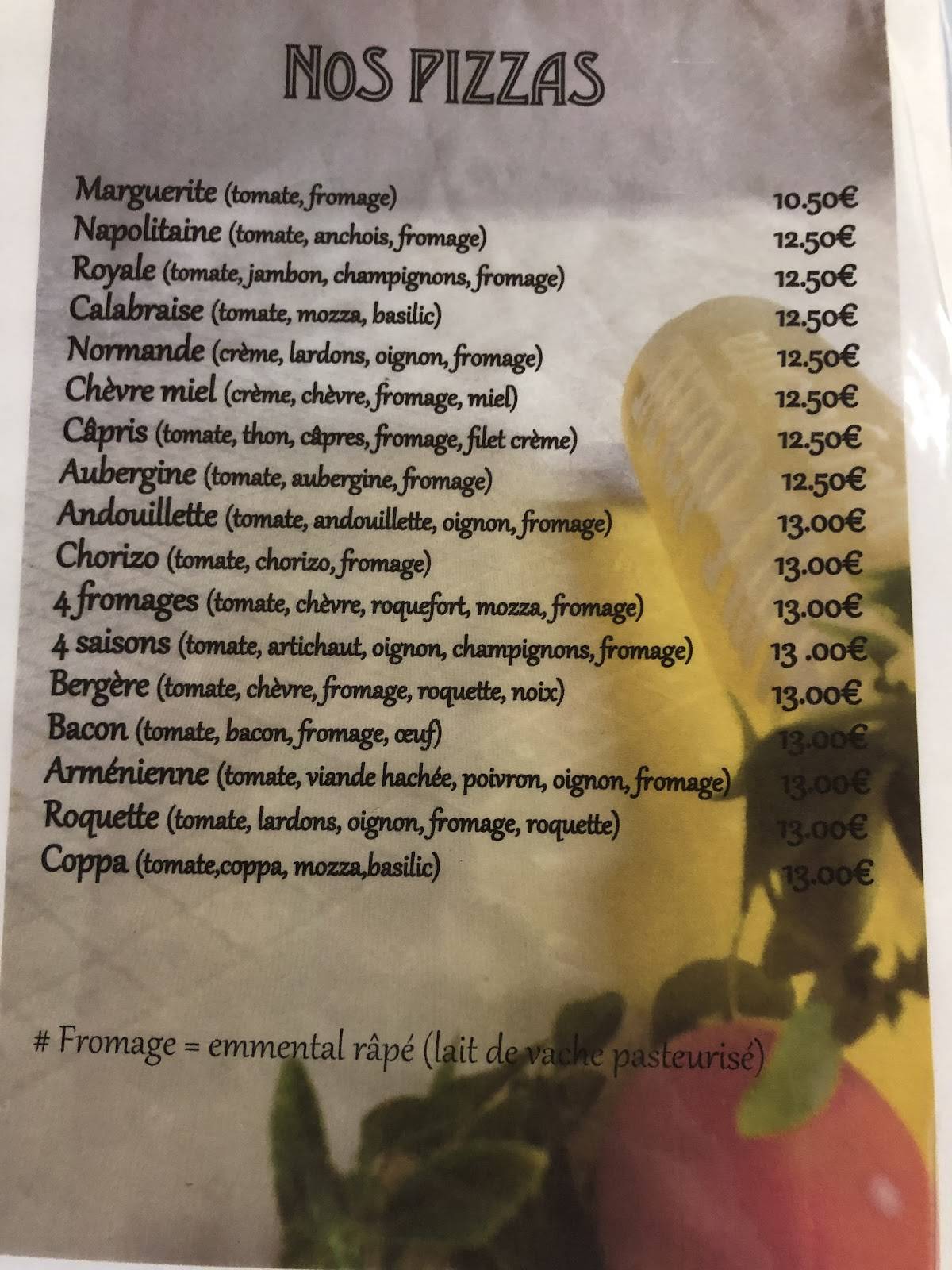 Menu au Auberge Le Cri de la Fourchette restaurant, Puylaurens, Le Buguet