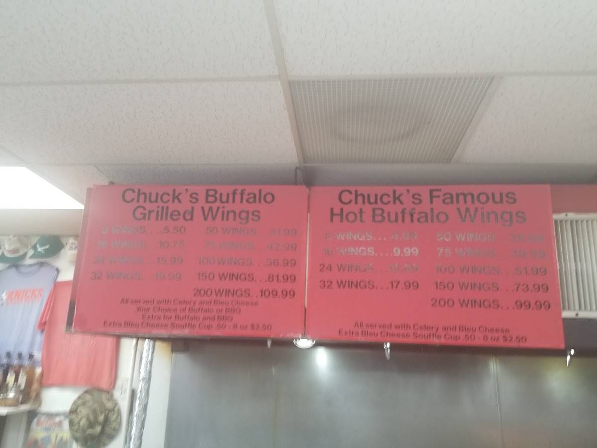 Menu at Chuck's Big Time BBQ Ewing, Ewing Township, N Olden Ave