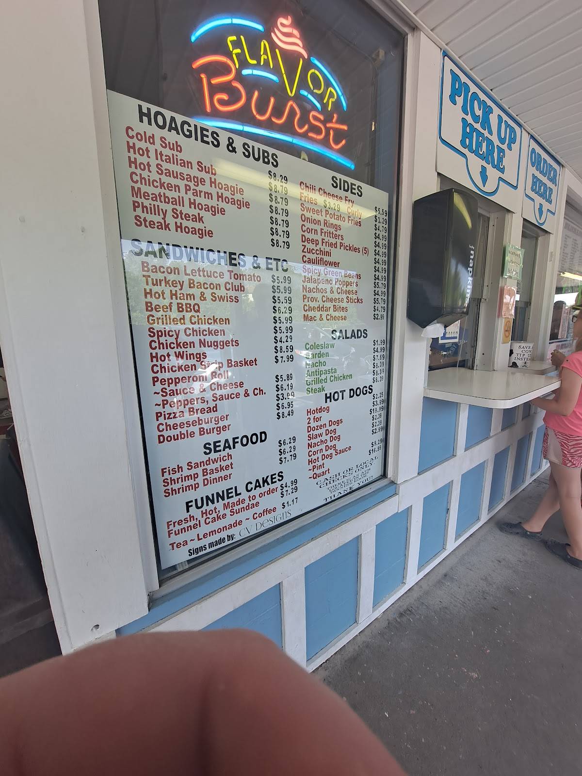 Menu at Dairy Creme Corner restaurant, Fairmont